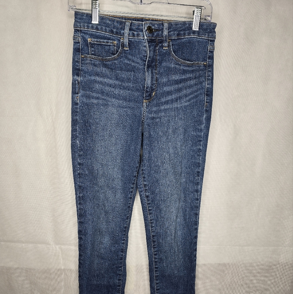 GAP Denim Universal Jegging High Rise Medium Wash Blue Skinny Jeans 28/6T